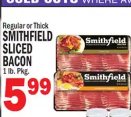 Bravo Supermarkets SMITHFIELD SLICED BACON offer