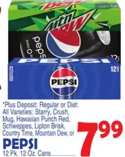 Bravo Supermarkets PEPSI offer