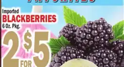 Bravo Supermarkets BLACKBERRIES offer