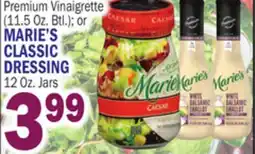 Bravo Supermarkets MARIE'S CLASSIC DRESSING offer