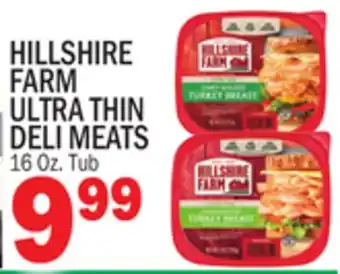 Bravo Supermarkets HILLSHIRE FARM ULTRA THIN DELI MEATS offer