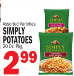 Bravo Supermarkets Simple Potatoes offer