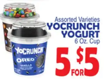 Bravo Supermarkets YOCRUNCH YOGURT offer