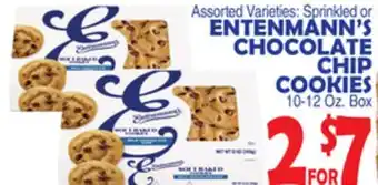 Bravo Supermarkets ENTENMANN'S CHOCOLATE CHIP COOKIES offer