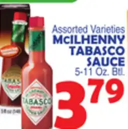 Bravo Supermarkets MCILHENNY TABASCO SAUCE offer