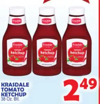 Bravo Supermarkets KRASDALE TOMATO KETCHUP offer