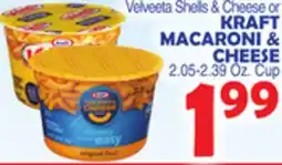 Bravo Supermarkets VELVEETA SHELLS & CHEESE OR KRAFT MACARONI & CHEESE offer