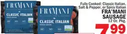 Bravo Supermarkets FRA'MANI CLASSIC ITALIAN SMOKED SAUSAGE offer