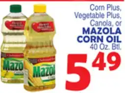 Bravo Supermarkets MAZOLA CORN OIL offer