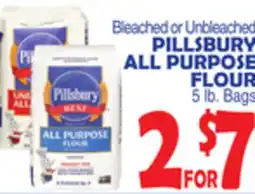 Bravo Supermarkets PILLSBURY ALL PURPOSE FLOUR offer