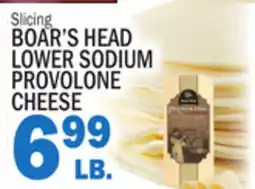 Bravo Supermarkets BOAR'S HEAD LOWER SODIUM PROVOLONE CHEESE offer
