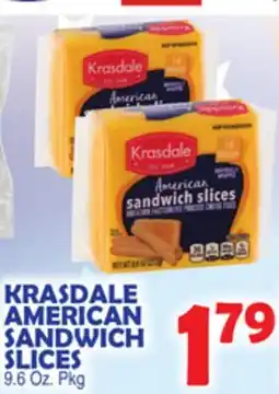 Bravo Supermarkets KRASDALE AMERICAN SANDWICH SLICES offer