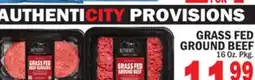 Bravo Supermarkets AUTHENTICITY PROVISIONS GRASS FED GROUND BEEF offer