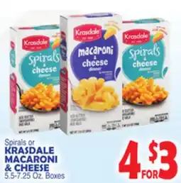 Bravo Supermarkets Krasdale MACARONI & CHEESE offer