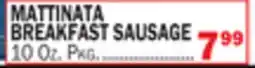Bravo Supermarkets MATTINATA BREAKFAST SAUSAGE offer