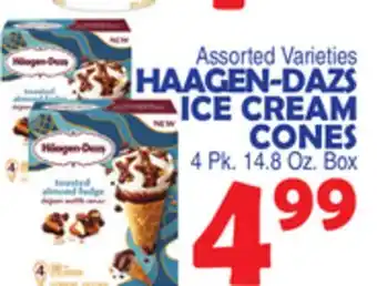 Bravo Supermarkets HAAGEN-DAZS ICE CREAM CONES offer