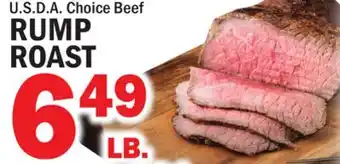 Bravo Supermarkets RUMP ROAST offer