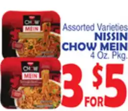 Bravo Supermarkets NISSIN CHOW MEIN offer
