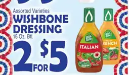 Bravo Supermarkets WISHBONE DRESSING offer