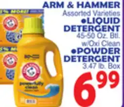 Bravo Supermarkets ARM & HAMMER Assorted Varieties offer