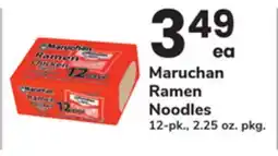 ACME Maruchan Ramen Noodles offer