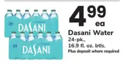 ACME Dasani Water offer