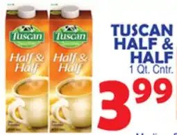 Bravo Supermarkets TUSCAN HALF & HALF offer