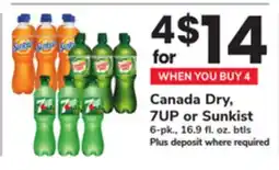 ACME Canada Dry, 7UP or Sunkist offer