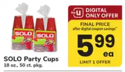 ACME SOLO Party Cups offer