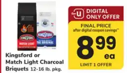ACME Kingsford or Match Light Charcoal Briquets offer