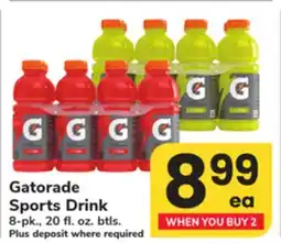 ACME Gatorade Sports Drink offer