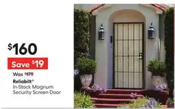 Lowe's In-Stock Magnum Security Screen Door offer