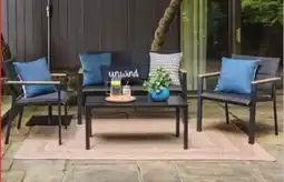 Lowe's Wade 4-Piece Patio Conversation Set offer