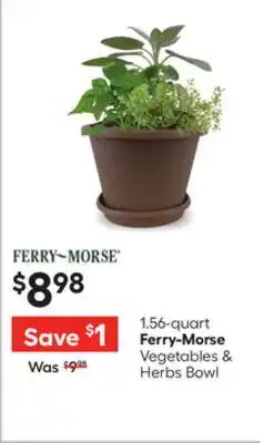 Lowe's Vegetables & Herbs Bowl offer