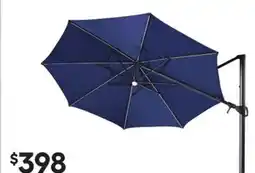 Lowe's Navy Cantilever Patio Umbrella offer