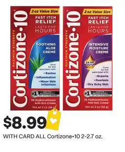 CVS ALL Cortizone offer