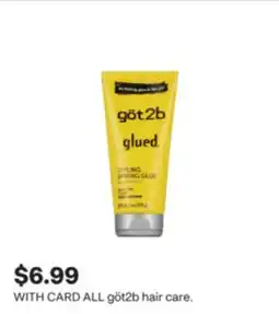 CVS ALL göt2b hair care offer