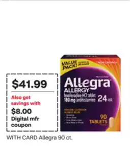 CVS Allegra 90 ct offer