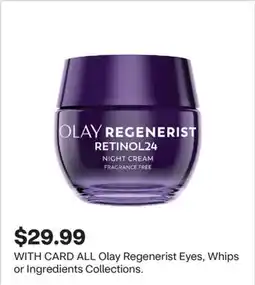 CVS ALL Olay Regenerist Eyes, Whips or Ingredients Collections offer