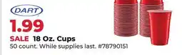 Runnings Dart 18 Oz. Cups offer