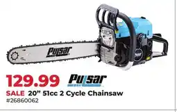 Runnings Pulsar 20 51cc 2 Cycle Chainsaw offer