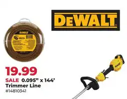 Runnings DEWALT 0.095 x 144' Trimmer Line offer