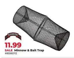 Runnings Ranger Minnow & Bait Trap offer
