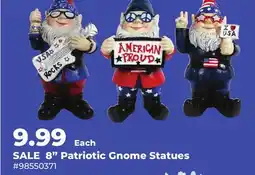 Runnings 8 Patriotic Gnome Statues offer