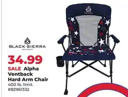 Runnings Alpha Ventback Hard Arm Chair offer