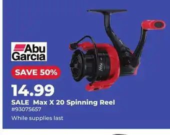 Runnings Max X 20 Spinning Reel offer