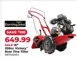 Runnings 16 209cc Victory Rear Tine Tiller offer