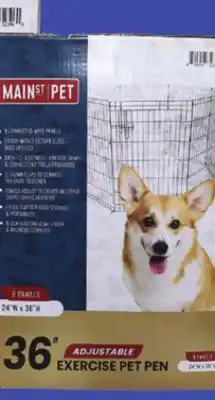 Runnings Main St. Pet 36 Adjustable Exercise Pen offer