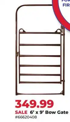 Runnings Priefert 6' x 9' Bow Gate offer