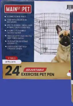 Runnings Main St. Pet 24 Adjustable Exercise Pen offer